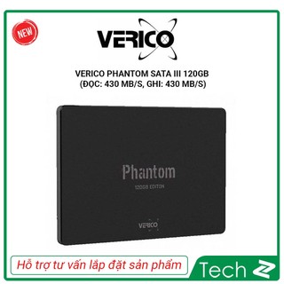 Ổ cứng ssd verico phantom sata iii 120gb black