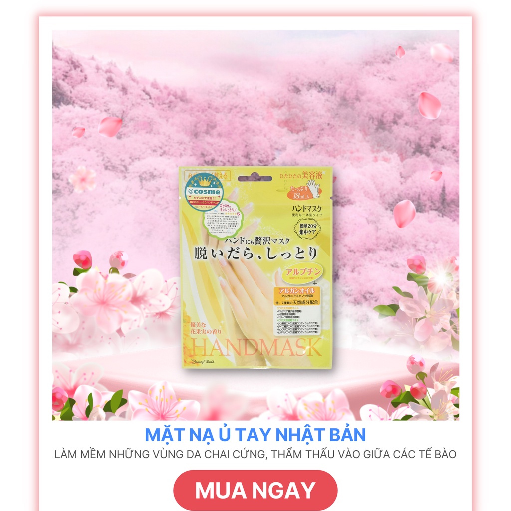 Miếng ủ tay Handmask Nhật Bản