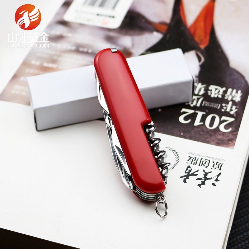 Dụng cụ dao đa năng 11 món Victorinox survival gấp xếp gọn cao cấp mini bỏ túi sinh tồn đi phượt rừng du lịch dã ngoại