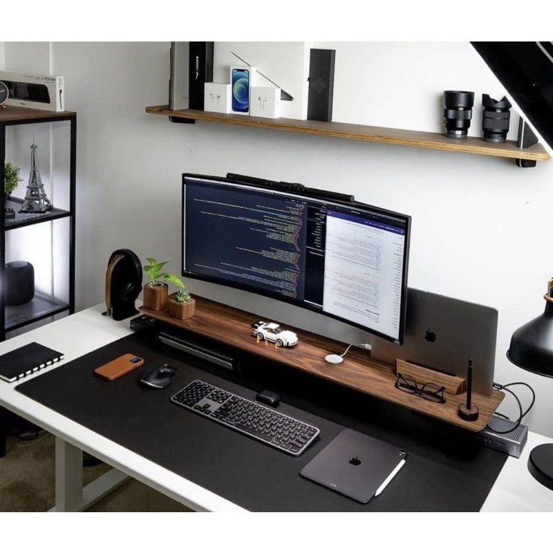 Kệ Kê màn hình máy tính Gaming gỗ MDF dễ dàng tháo lắp