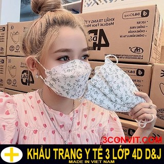 Box 10 chiếc khẩu trang KF94 4D D&J