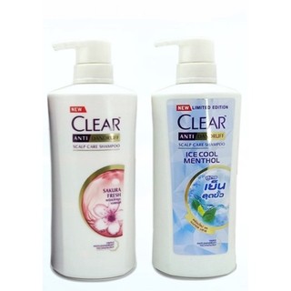 Dầu gội clear Thái Lan đủ màu . chai 450ml