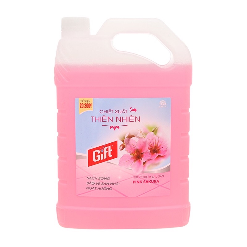 Lau sàn can Gift 3,6 kg đủ mùi