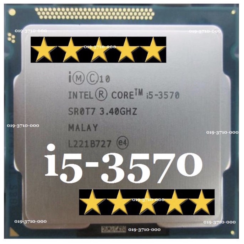 Cpu I5-3570 mới mua được 2ngày cần bán do không tương thích với main của mình
