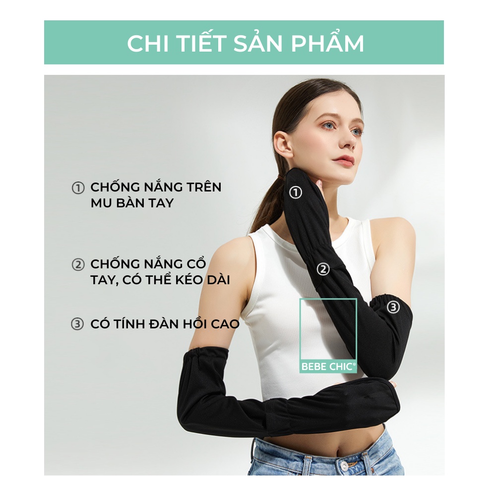 Găng Tay Dài Chống Nắng - Tia Cực Tím BEBECHIC