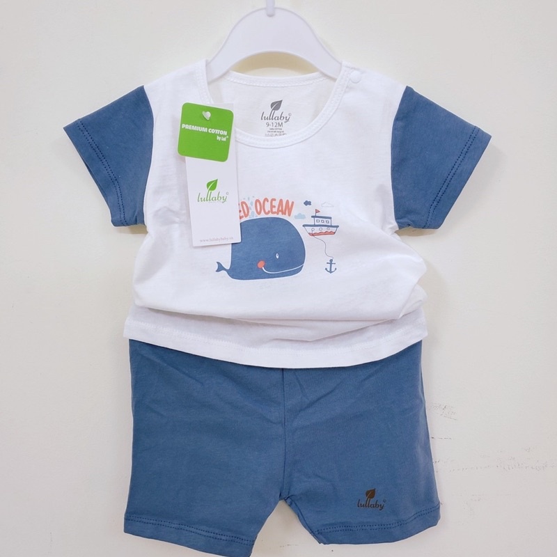 BỘ CỘC TAY CÀI VAI LULLABY CHO BÉ TRAI