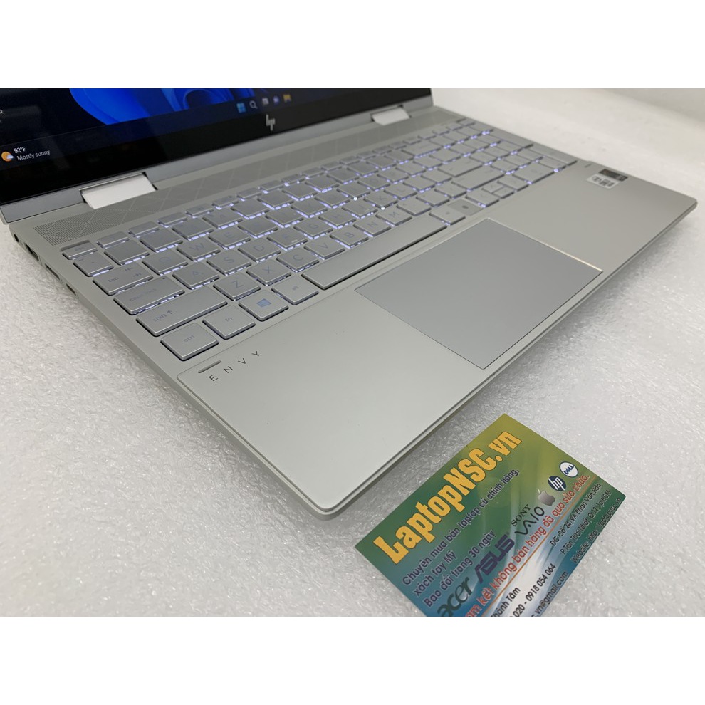 Laptop HP ENVY 15m-ed0023dx Core i7 1065G7 màn hình 15.6-Inch cảm ứng gập 360 độ