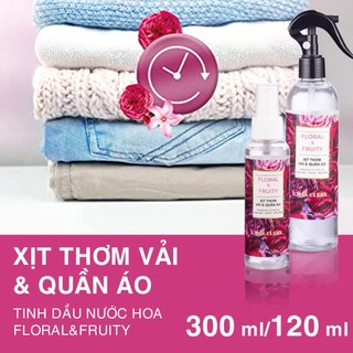 Xịt thơm vải và quần áo tinh dầu hữu cơ