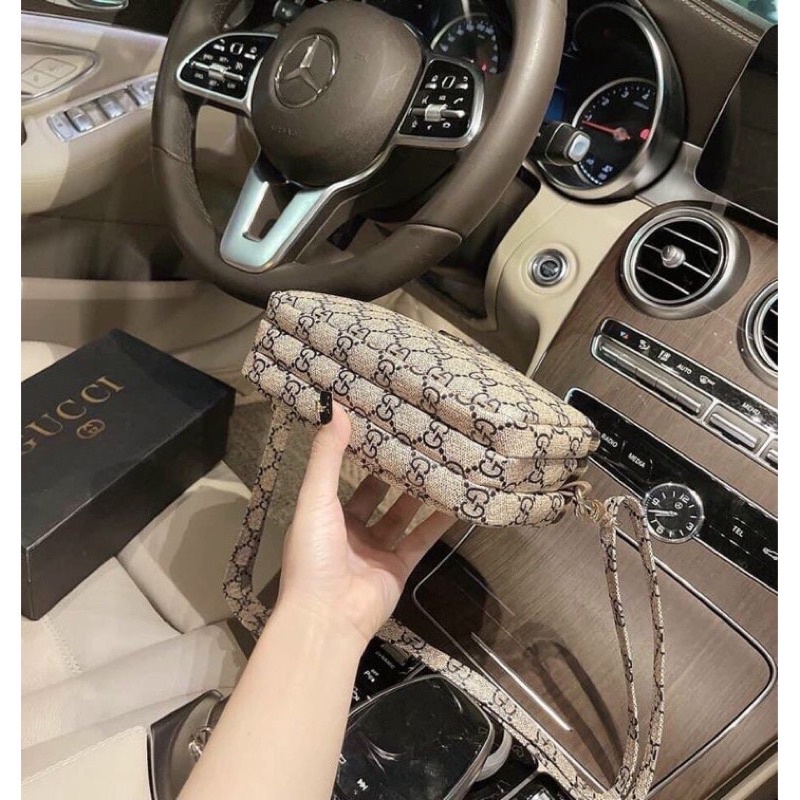 Túi ví nữ 3 ngăn có dây đeo chéo hot hit