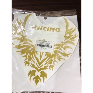 Mỏ Dè Hoa Văn Racing Đồng Decal