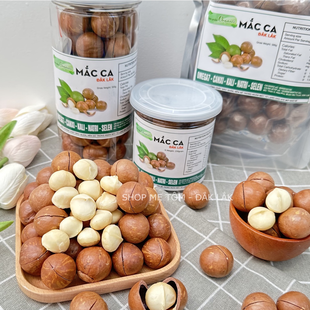 Hạt Macca ĐăkLăk loại 1 chuẩn sạch nhà trồng có ATVSTP