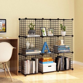 Kệ sắt lưới nghệ thuật lắp ghép đa năng tiện dụng chịu lực 90kg