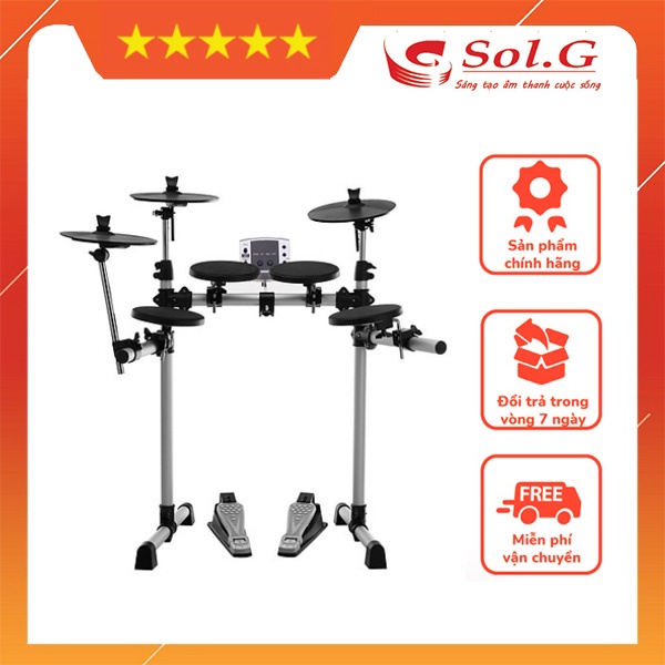 Trống Điện Tử Medeli DD400 - Chơi trống chuyên nghiệp, nhập khẩu chính hãng -Phân Phối Nhạc Cụ Phụ Kiện Chính Hãng SolG