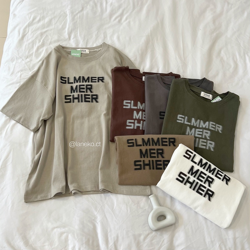 Áo thun Slmmer Laneko 6 màu