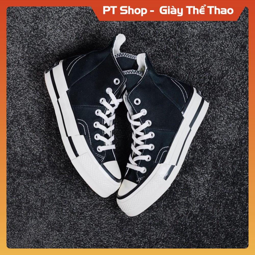 Giày Thể Thao Nam Nữ Converse 1970s Plus A00916c Trắng Đen Cổ Cao , Giày Sneaker Converse Vải Canvas Hàng SC PT Shop