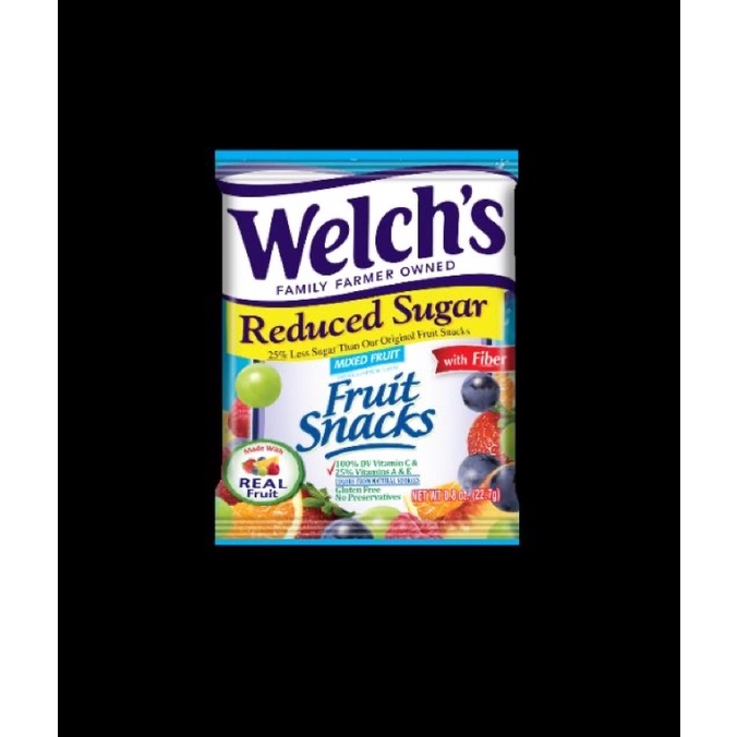 Kẹo Dẻo Trái Cây Welch's Mỹ Túi 25.5g