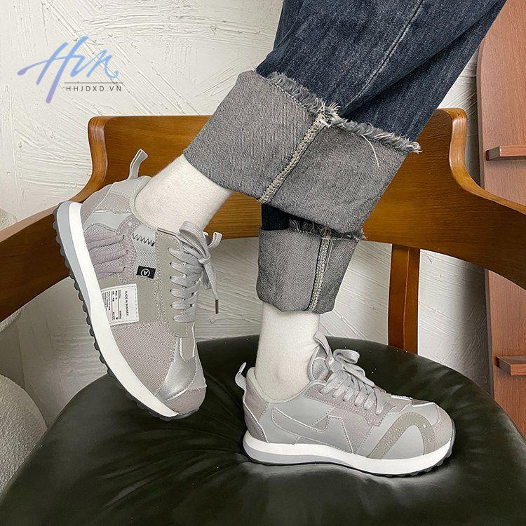 Giày Thể Thao Đế Dày Phong Cách Retro Thời Trang Thu Đông 2022 Mới Cho Nữ