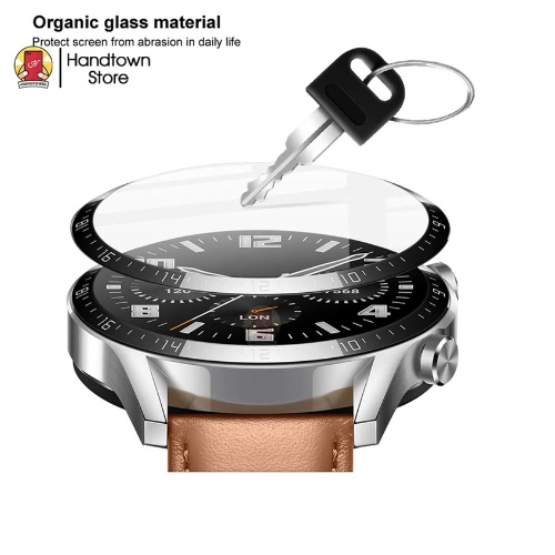 Miếng dán Đồng Hồ Thông Minh Huawei Watch Buds  Full Màn Hình Kính Cường Lực Viền Cong 3D Handtown