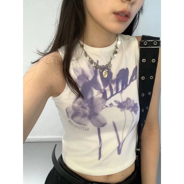 Áo croptop trắng