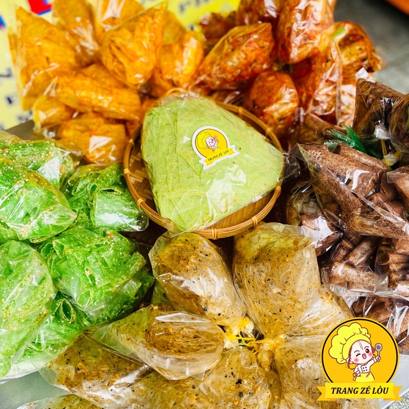 Bánh Tráng Trang Zé Lòu🍘Gói Nhỏ Dùng Thử - Nhiều Hương Vị🍘Thơm Mới Mỗi Ngày