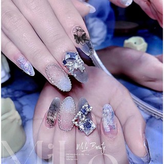 Set Charm Nails Mix  70 Viên Trang Trí Móng