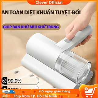 Máy hút bụi giường nệm, máy hút bụi mini không dây sạc pin có tia UV khử khuẩn, hút ẩm không khí, chăn ga MKS056