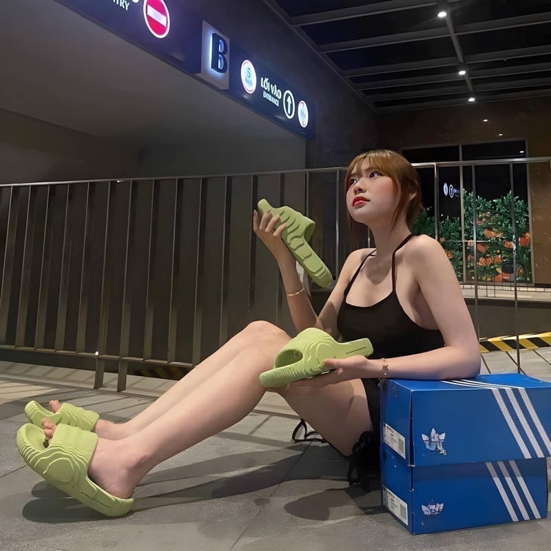 Dép Adilette 22 Quai Ngang Siêu Mềm Đủ Màu Sắc