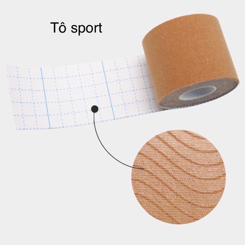 Băng keo dán cơ , băng keo dán thể thao hỗ trợ trấn thương đầu gối