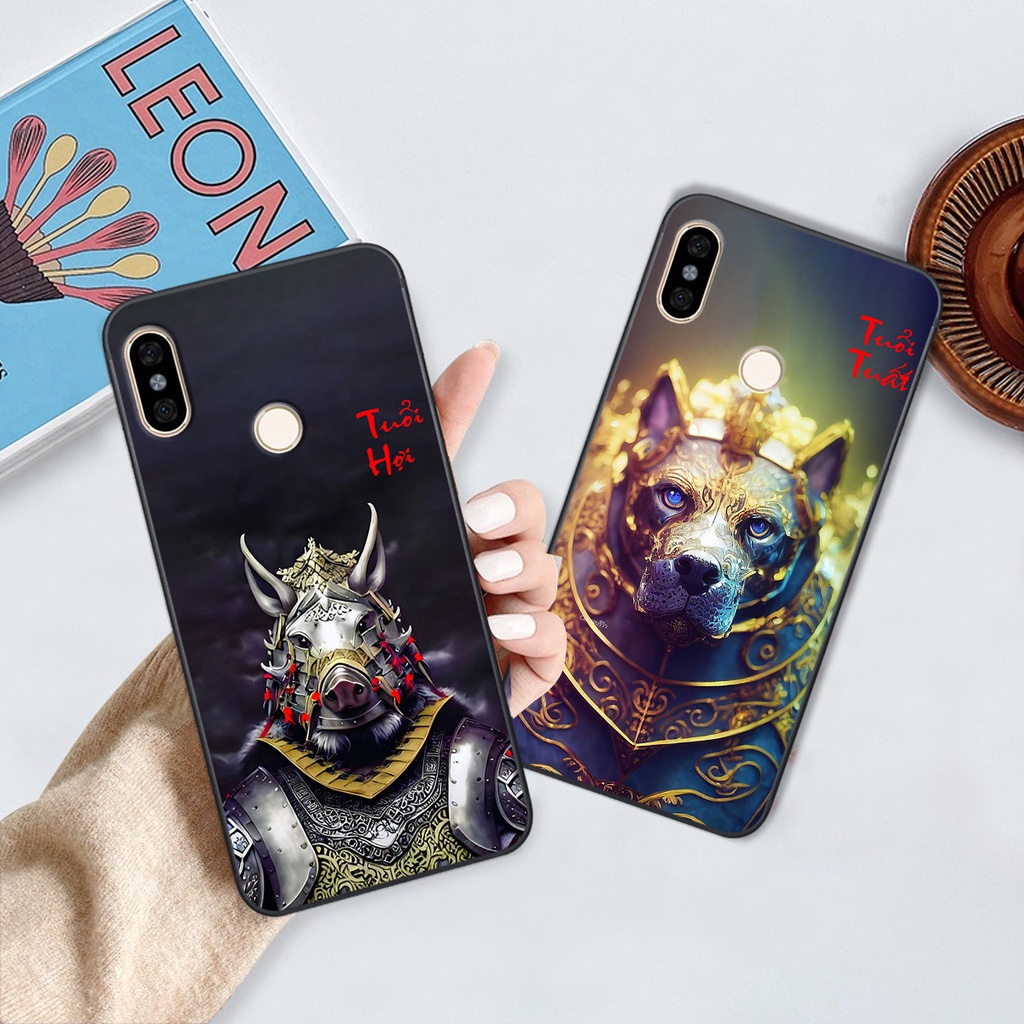 Ốp Xiaomi Redmi Note 5 / Note 6 in hình 12 con giáp siêu chiến binh cực chất