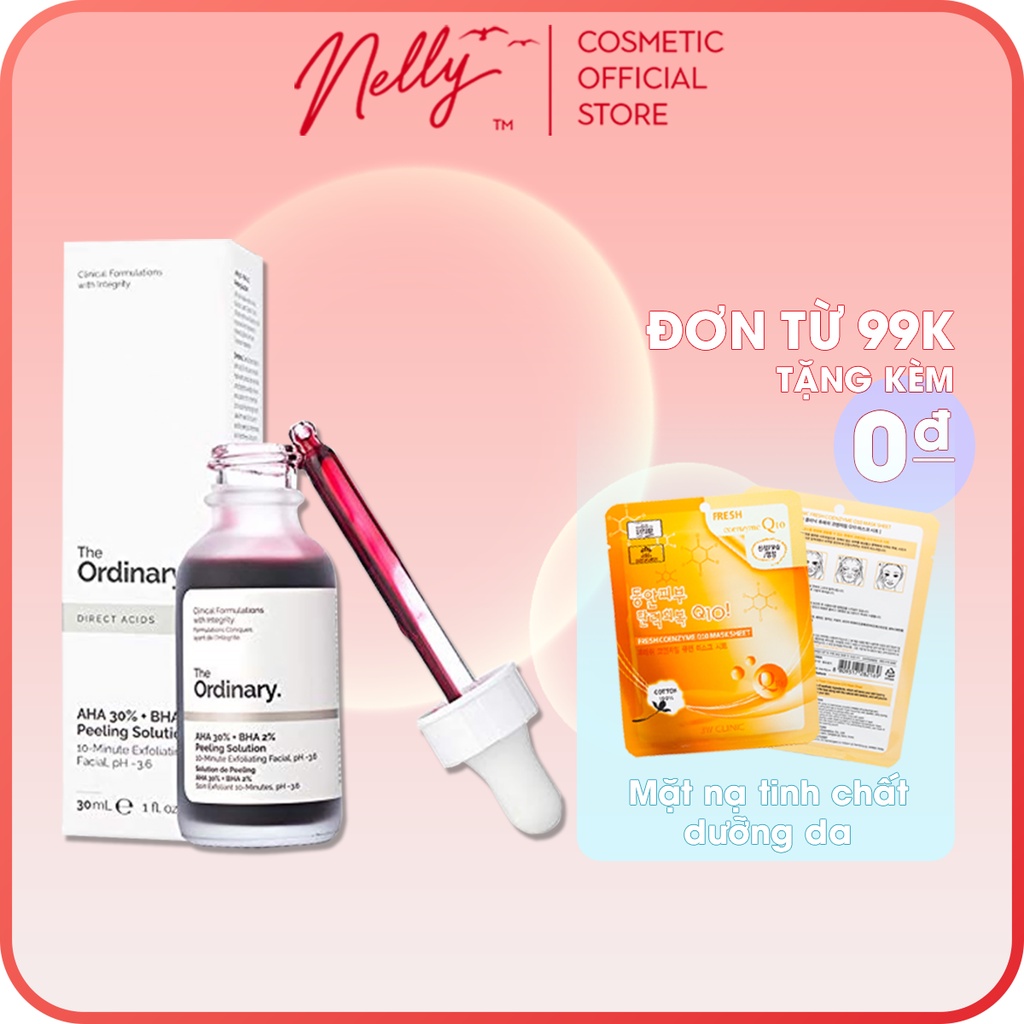 Tinh Chất The Ordinary AHA 30%+BHA 2% Peeling Solution 30ml