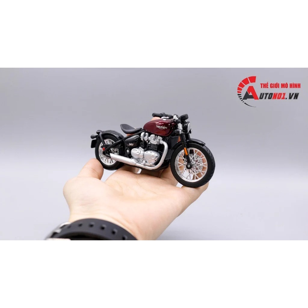 Mô hình xe các mẫu Triump tỉ lệ 1:18 có chi tiết kim loại