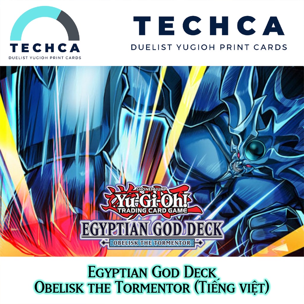 Bài In Tiếng Việt - Bộ bài Yugioh - Egyptian God Deck - Obelisk the Tormentor