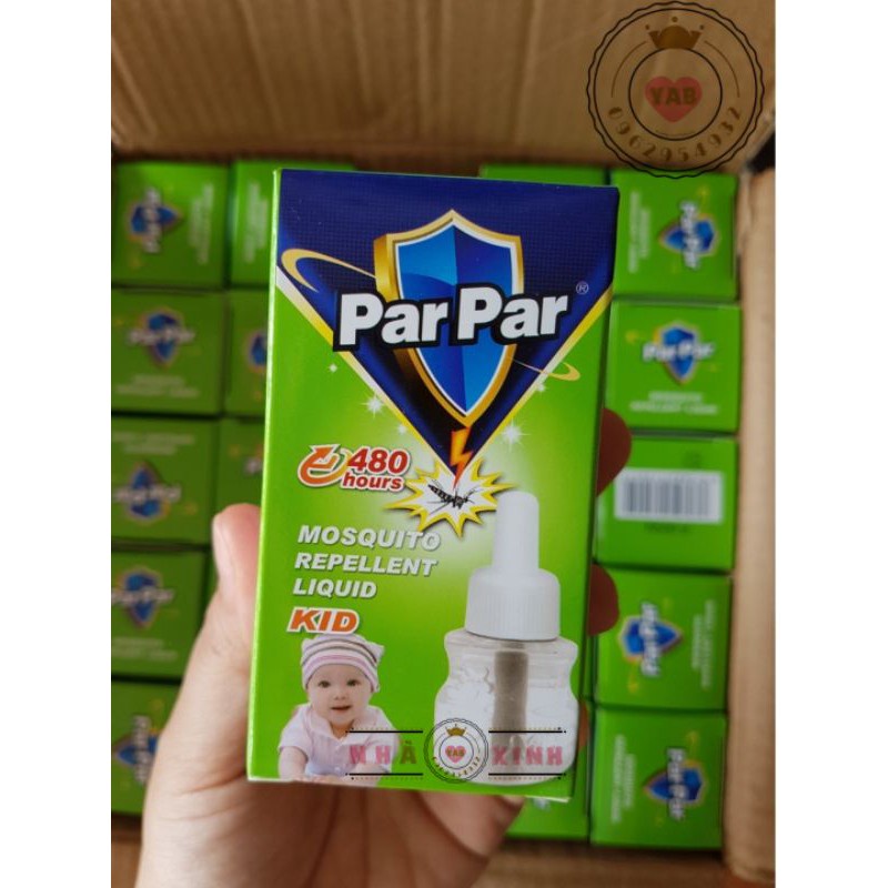 Tinh dầu đuổi muỗi parpar