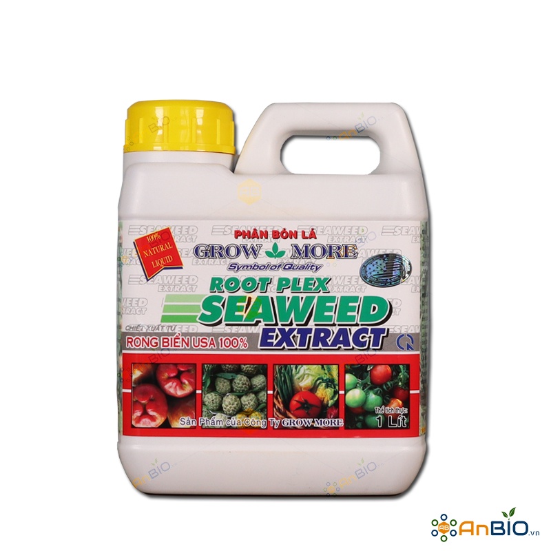 Growmore Seaweed Extract (Chiết xuất rong biển) Can 1L