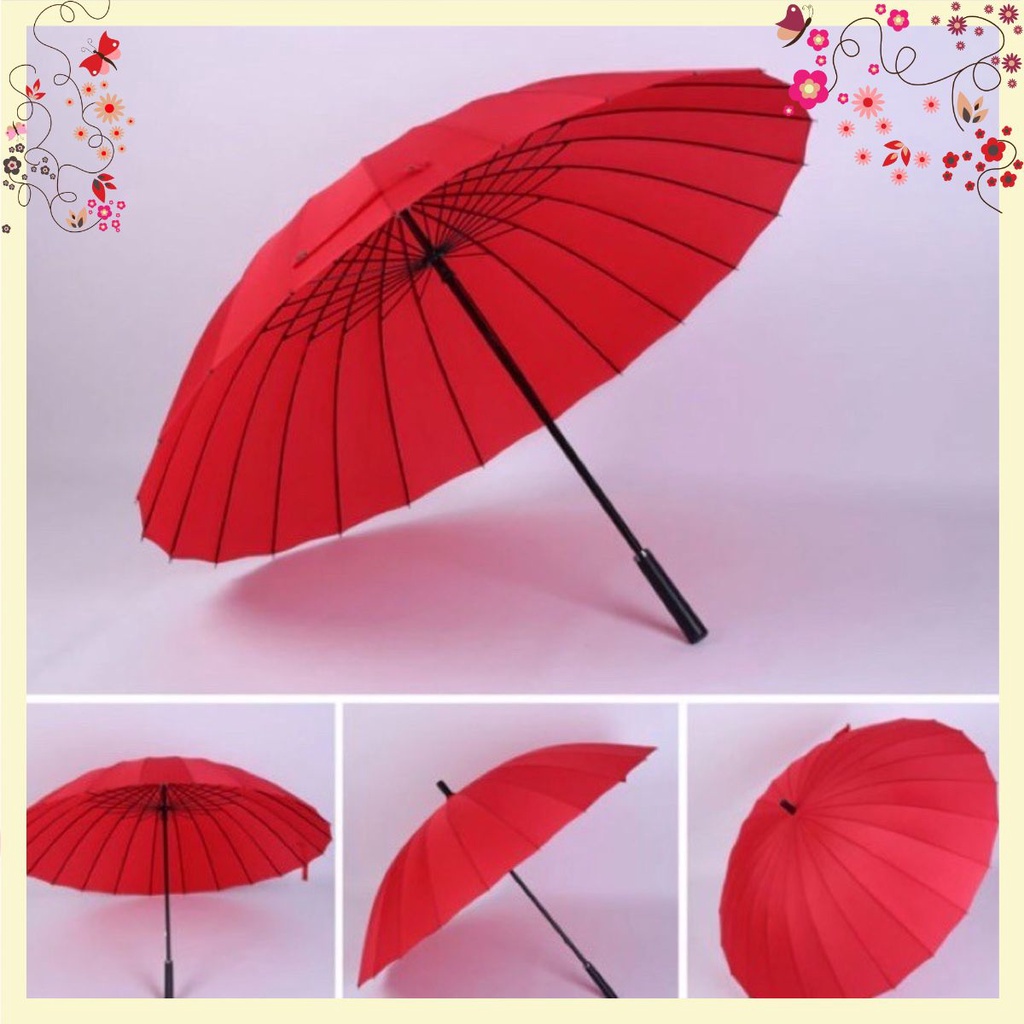 Ô Siêu To Nan Siêu Cứng 24 Nan,Cứng Cáp Vải Dày Dặn ,Bền,Đẹp Có Quai Đeo Tiện Lợi Bảo Hành Uy Tín ( GIA DỤNG SAO MẠNH )
