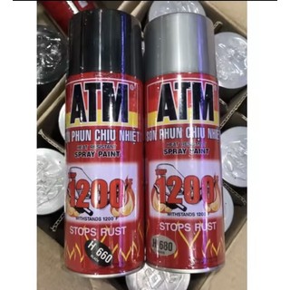 Sơn atm chịu nhiệt- sơn bô xe - sơn chịu nhiệt 1200• độ