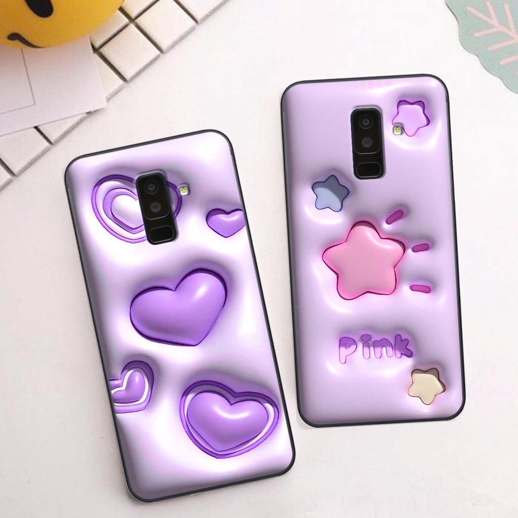 Ốp Samsung J8 in phẳng hiệu ứng 3D giả nổi siêu thật, cực xinh, cá tính