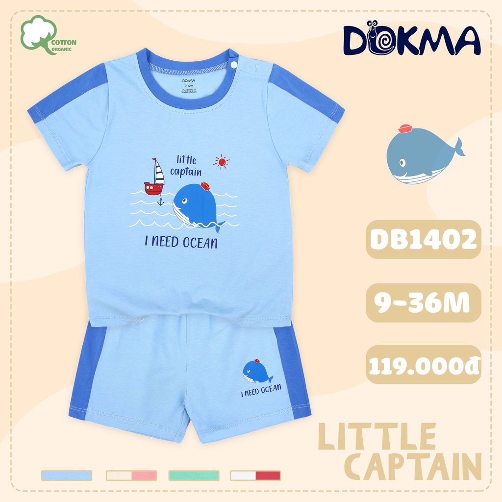 Bộ cộc tay cài vai Dokma DB1402 9-36M (8-13kg