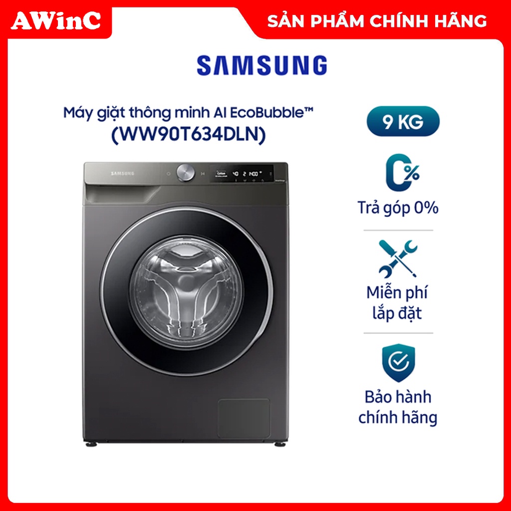 Máy giặt Samsung cửa trước Digital Inverter 8,5kg WW85T4040CX - Hàng Chính Hãng
