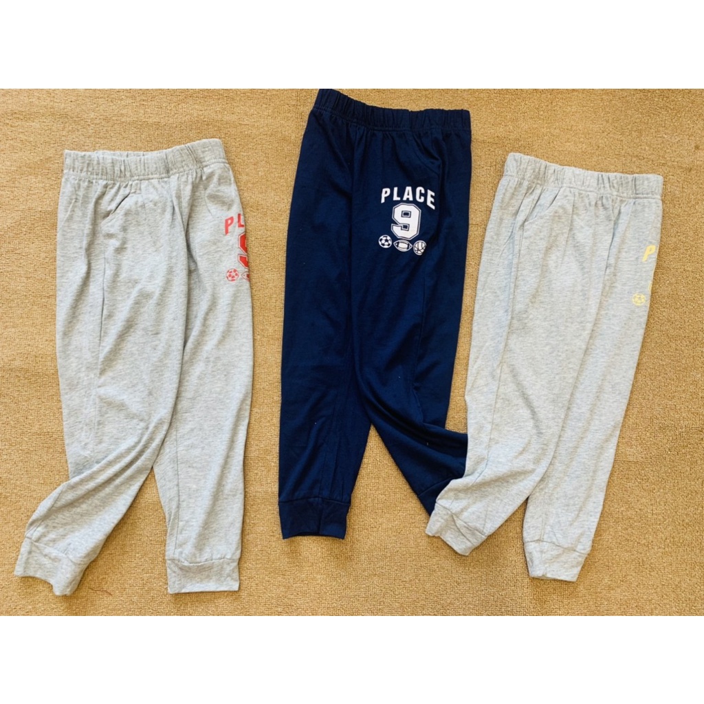 Quần thun dài bo gấu bé trai size đại 18kg tới 52kg chất thun 100% cotton chuẩn dư