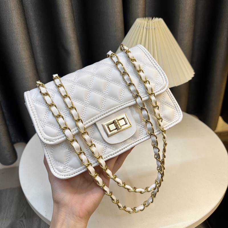 Túi xách đeo chéo nữ Bag.Thanhthu giá rẻ đẹp đi chơi phong cách thời trang hàn quốc thêu 2 đường 695