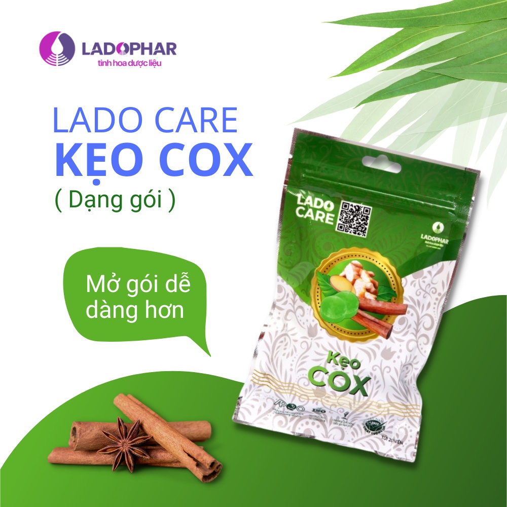 Lado Care Kẹo Cox Ladophar Hộp 250 Viên