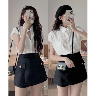 Sơ mi đũi tay hến