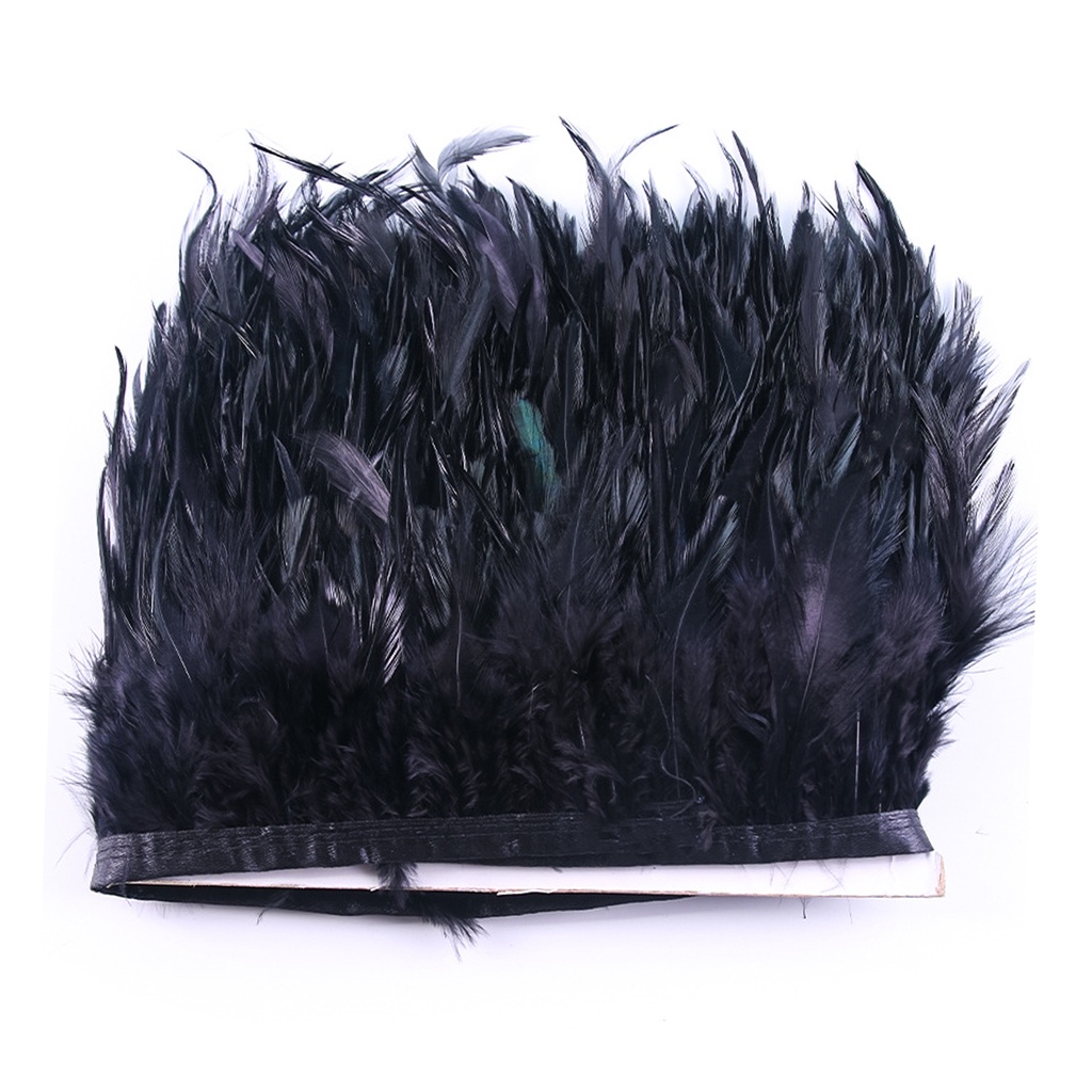 Cuộn Dây Lông Vũ Dài 1M Màu Đen Dùng Trang Trí Tiệc