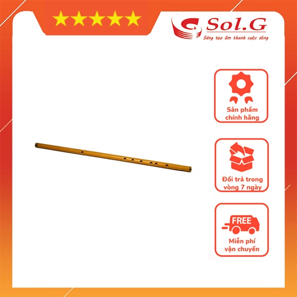 Sáo Ngang A4 Bùi Gia ( TONE A ) - Phân phối Sol.G Phân Phối Nhạc Cụ Phụ Kiện Chính Hãng SolG
