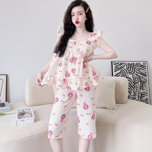 Đồ Ngủ Đũi Xốp MIKY, Đồ Ngủ Nữ cao cấp mềm mại xinh xắn < 65KG