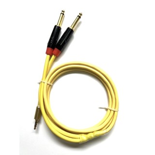 Dây livestream 2 đầu 6ly mono Liton dài 1,8m cao cấp với dây Canare Japan Jack chân đồng kèm IC chống nhiễu