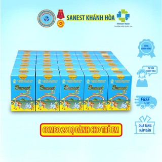 Nước yến sào khánh hòa sanest trẻ em- lọ 62ml