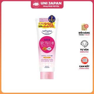 Sữa rửa mặt Kose Softymo Nhật Bản 220gr