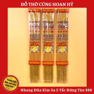 Nhang đũa 5 tấc kim sa đứng tàn 888 đồ thờ cúng hoan hỷ